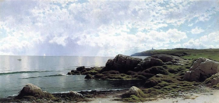 Alfred Thompson Bricher Low Tide at Yellow Gail Cove